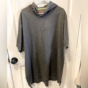 The Foundry Supply Co. Gray Hooded Shirt